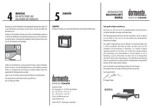 PDF Download 12 Seiten DIN A4 - Dormiente