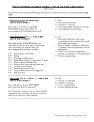 Yale Brown Obsessive Compulsive Scale (modified for BDD)