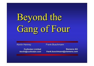 Kevlin Henney Frank Buschmann - HSR-Wiki