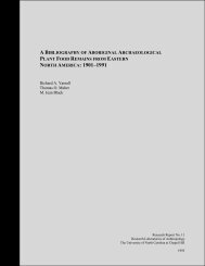 A Bibliography of Aboriginal Archaeological Plant Food Remains ...