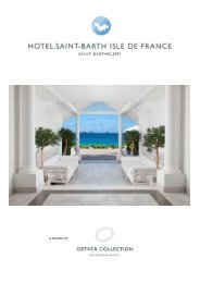 Rates 2013 - Association des hÃ´teliers de Saint-BarthÃ©lemy