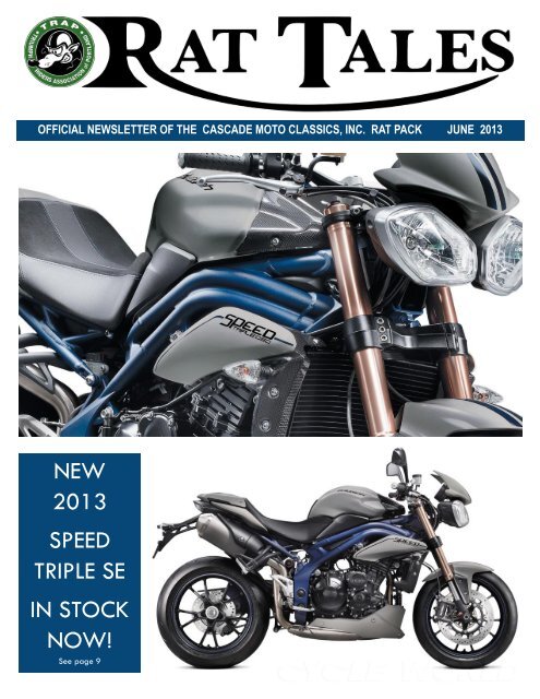 June 2013 - Triumph Riders Association of Portland