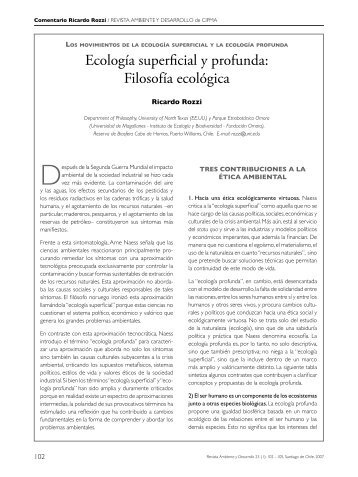 AD ETICA.indd - Instituto de Ecología y Biodiversidad - Chile