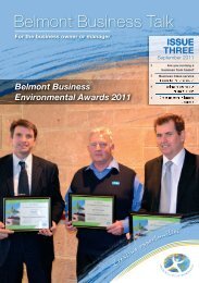 Belmont Business Talk - City Of Belmont