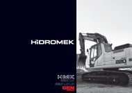 220 LC Gen de la sÃ©rie - FranÃ§ais Catalogue - Hidromek
