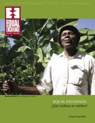 Informe Anual 2004 - Equal Exchange