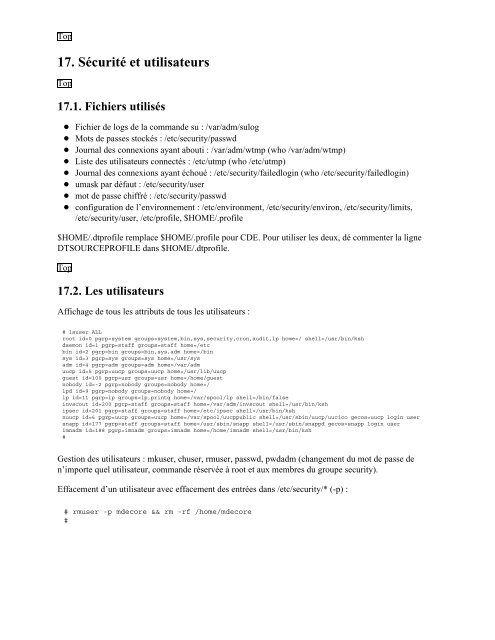 Unix2Aix - ou comment devenir un parfait admin AIX ... - Linux-France