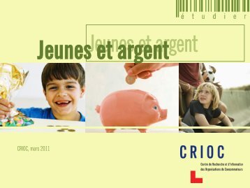 Jeunes et argent - Crioc