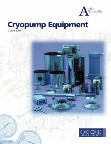 Cryopump Equipment - Cee-Environmental