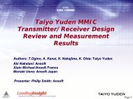 Enabling 60GHz MMIC Design