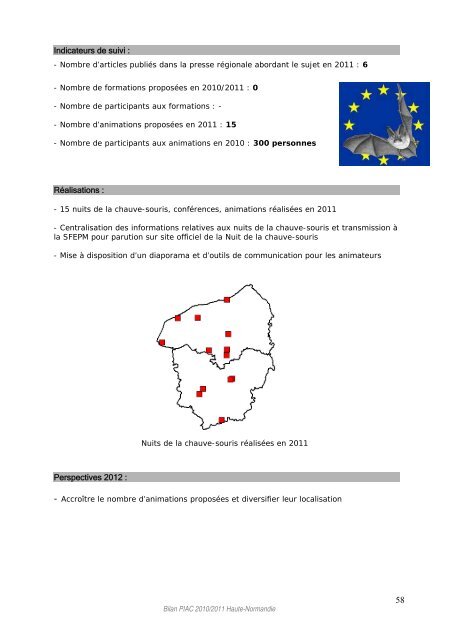 Bilan PIAC HN 2010-2011 - DREAL Haute-Normandie