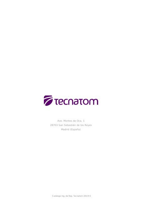 CatÃ¡logo de productos - Tecnatom