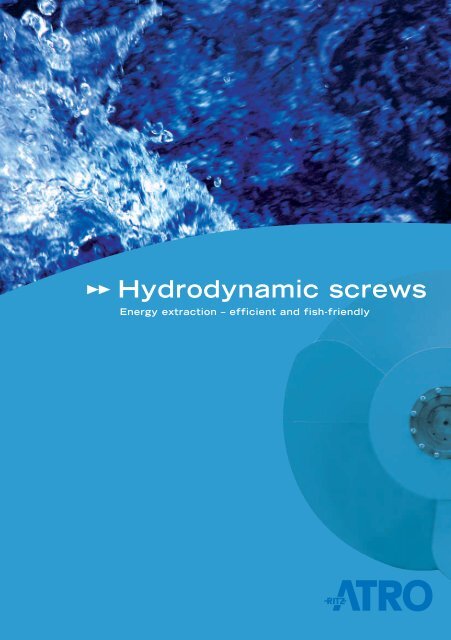 Hydrodynamic screws - Cee-Environmental