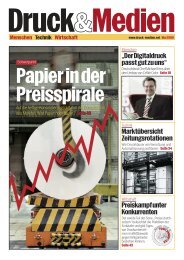 2009-05 – Papier in der Preisspirale - Druck und Medien