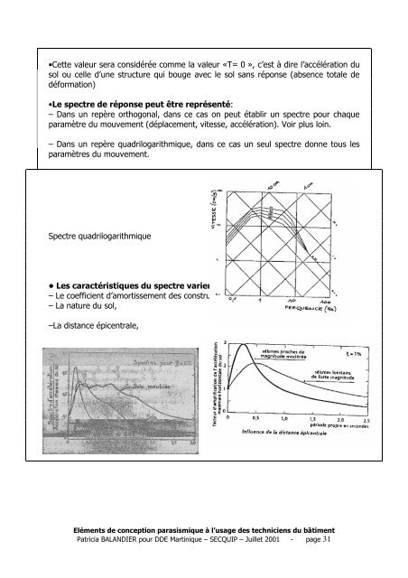 conception parasismique des batiments (structures) - Le Plan SÃ©isme