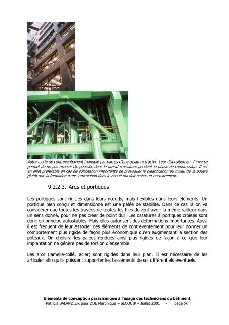 conception parasismique des batiments (structures) - Le Plan SÃ©isme