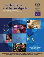 The Philippines and return migration - International Labour ...