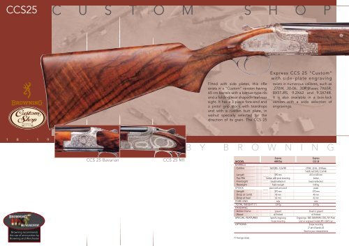 C y n e r g y C o m p o s i t e B l a c k I c e - Browning International