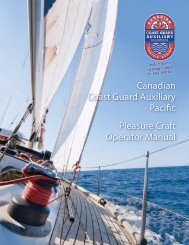 PCOC Manual - Canadian Coast Guard Auxiliary - Pacific Region