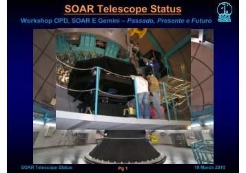 SOAR Telescope Status