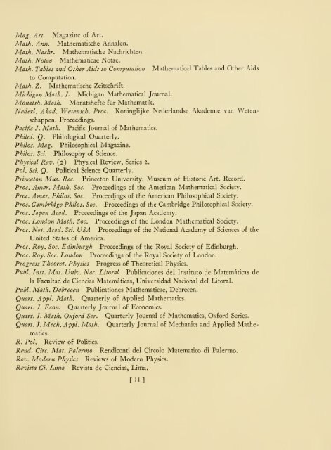 Publications of members, 1930-1954. - Libraries - Institute for ...