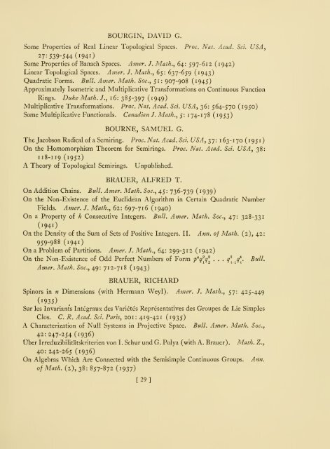 Publications of members, 1930-1954. - Libraries - Institute for ...