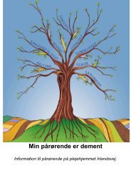 Informationsfolder om demens - TÃ¥rnby Kommune