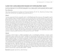 land use categorization based on topographic maps kategorizace ...