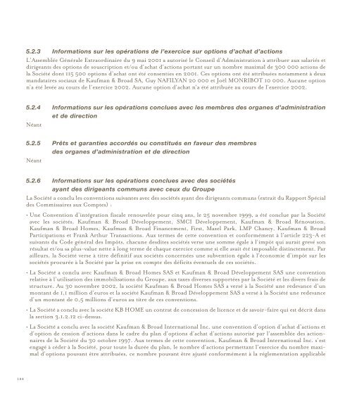 Document de RÃ©fÃ©rence - Kaufman & Broad 2002