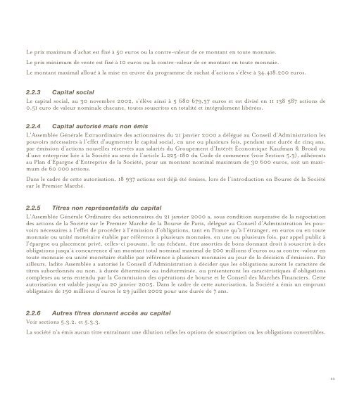 Document de RÃ©fÃ©rence - Kaufman & Broad 2002