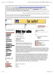 Dikt for alle - Gasspedal.org