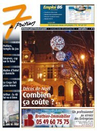 nÂ° 15 voir ce numÃ©ro - 7 Ã  Poitiers