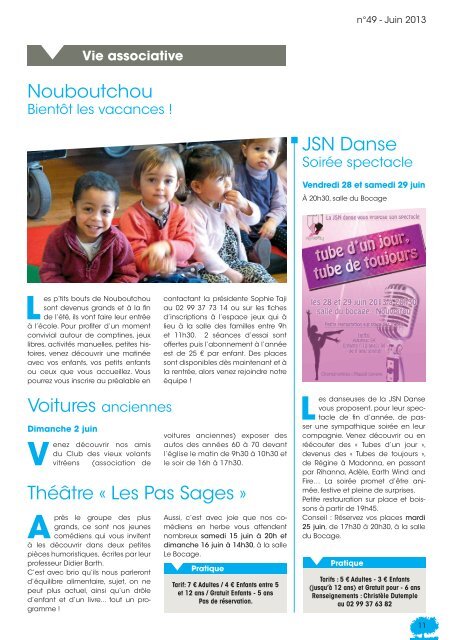 NÂ° 49 - Juin 2013 - Nouvoitou