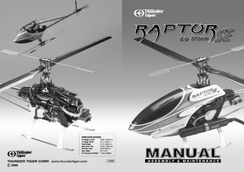 Thunder Tiger - Raptor 50 Titan SE.pdf - RVMHC