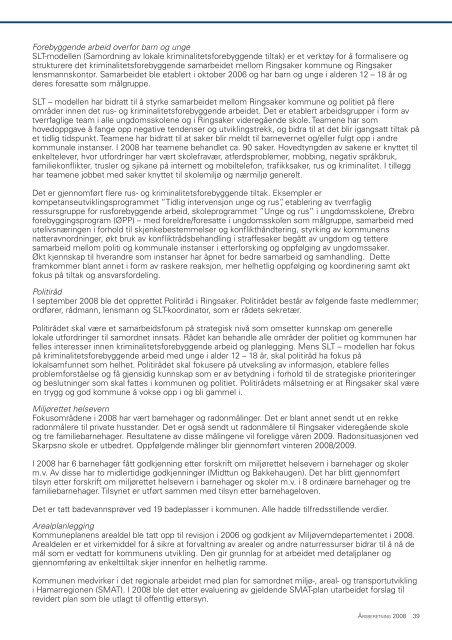 Ãrsberetning 2008.pdf - Ringsaker kommune