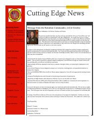 Cutting Edge News - 1st Marine Division - Marine Corps