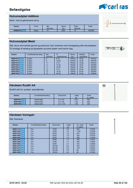 Velkommen til dit Carl Ras katalog - Carl Ras A/S