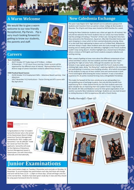 Issue 16 26-October 2012 - nghs.school.nz