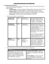 Study Guide for Semester II Exam - Saint Ignatius High School