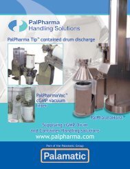 Drum and Container Handling Solutions - Palamatic