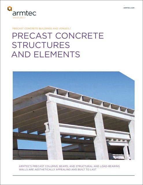 Precast Concrete Wall Armtec With Modular Panels