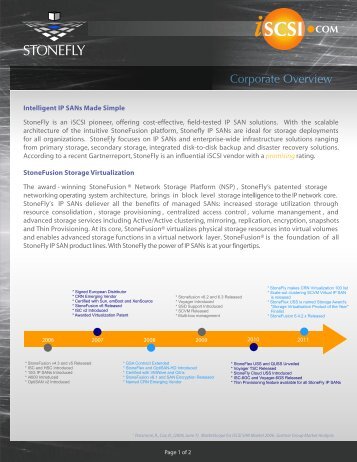 StoneFly Corporate Overview v3.indd