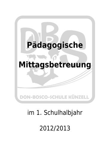 PÃ¤dagogische Mittagsbetreuung - Don-Bosco-Schule