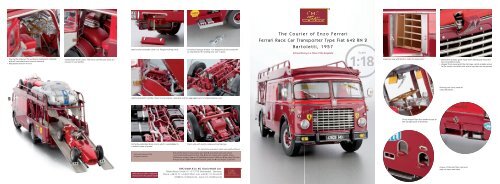The Courier of Enzo Ferrari Ferrari Race Car Transporter ... - CMC