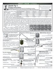 Quick Tips1, 2, & 3: Engine Information - Vintage Power Wagons