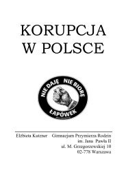 korupcja w Polsce - Centrum Edukacji Obywatelskiej