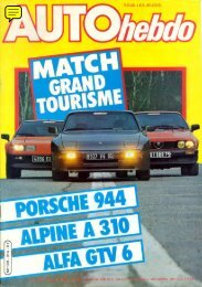 Auto Hebdo nr314 (F), 1982 - GTV6 et 156 GTA