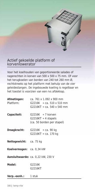 Randapparatuur - temp-rite international