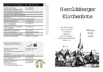 Mitarbeiterjahrestreffen 2008 - Evangelische Kirchengemeinde St ...