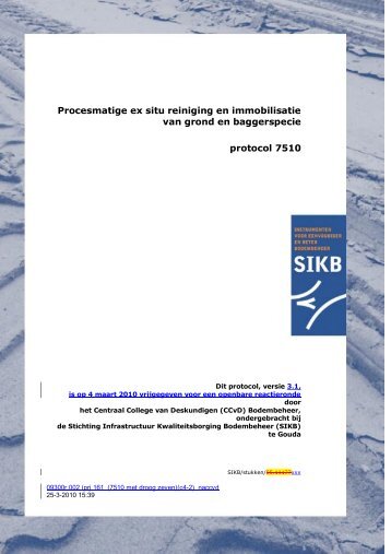 Protocol 7510 - SIKB